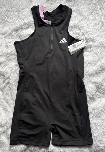 Msrp 130 adidas leotard pro - leotard,