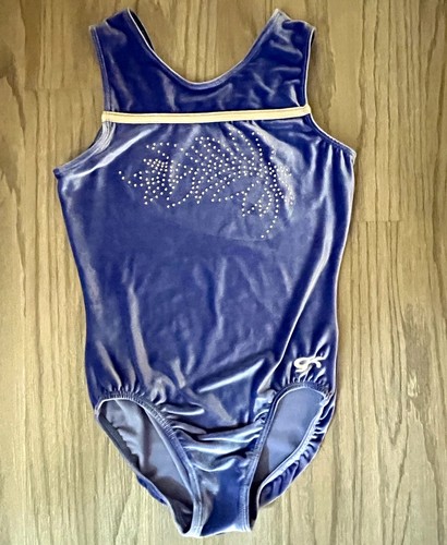 Velvet gymnastics leotard - velvet,